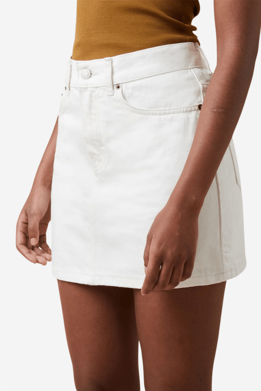 Jeanerica Skjørt Lea Skirt Natural White