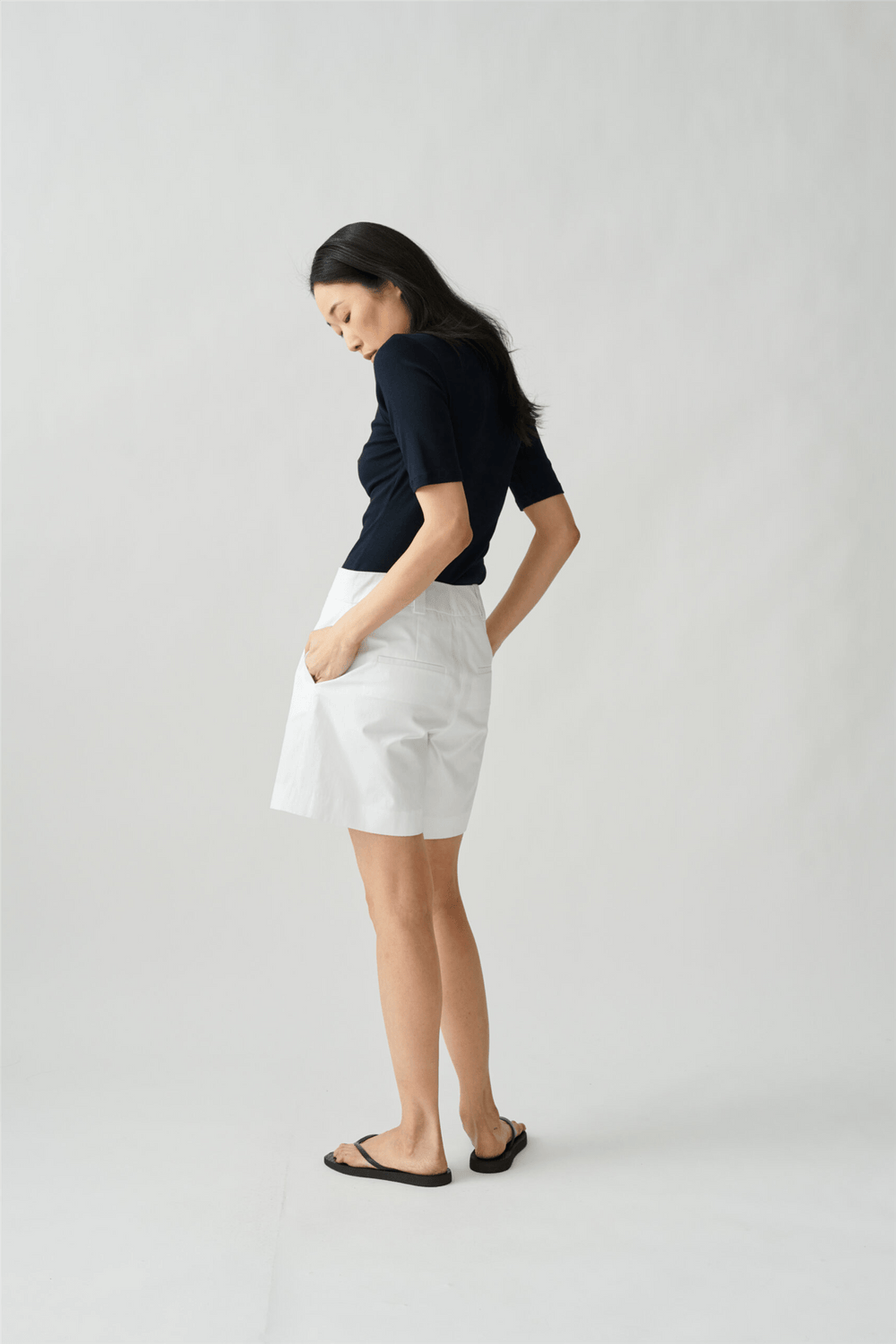 Julie Josephine Shorts Lily Shorts White