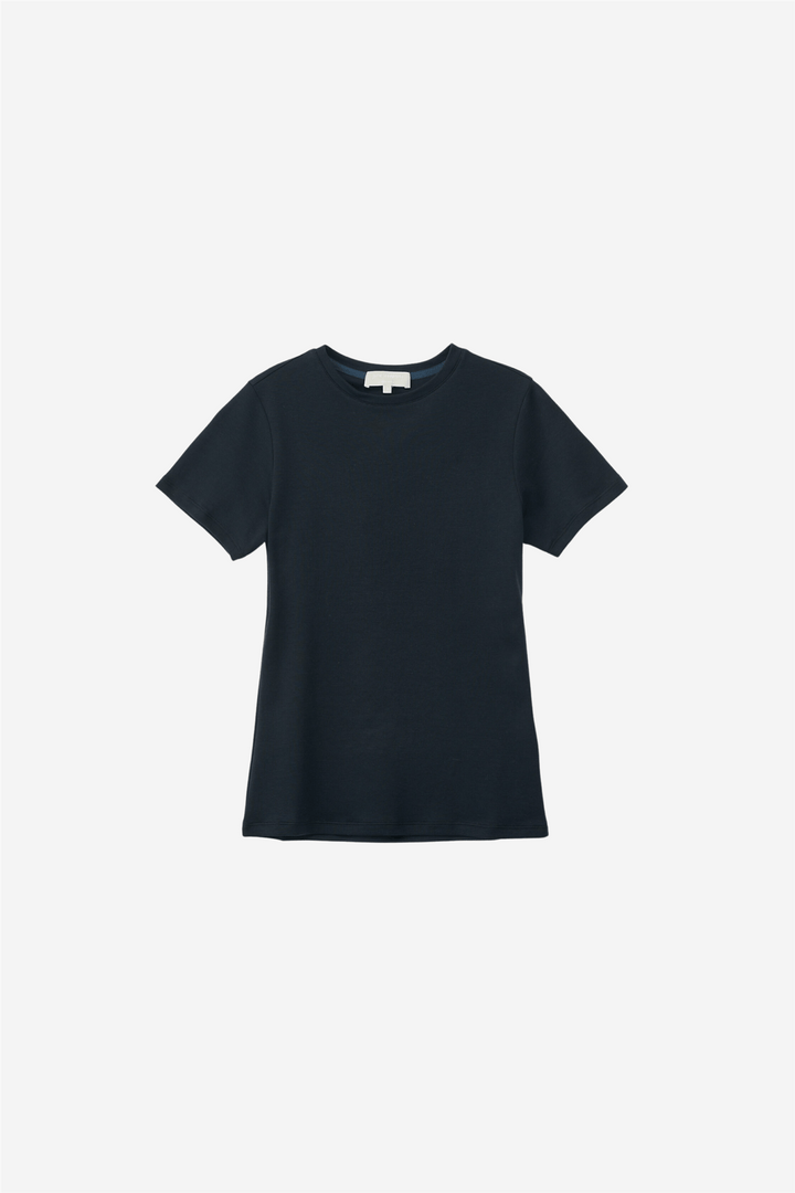 Julie Josephine T-skjorte Roundneck Cotton Jersey Tee Dark Navy