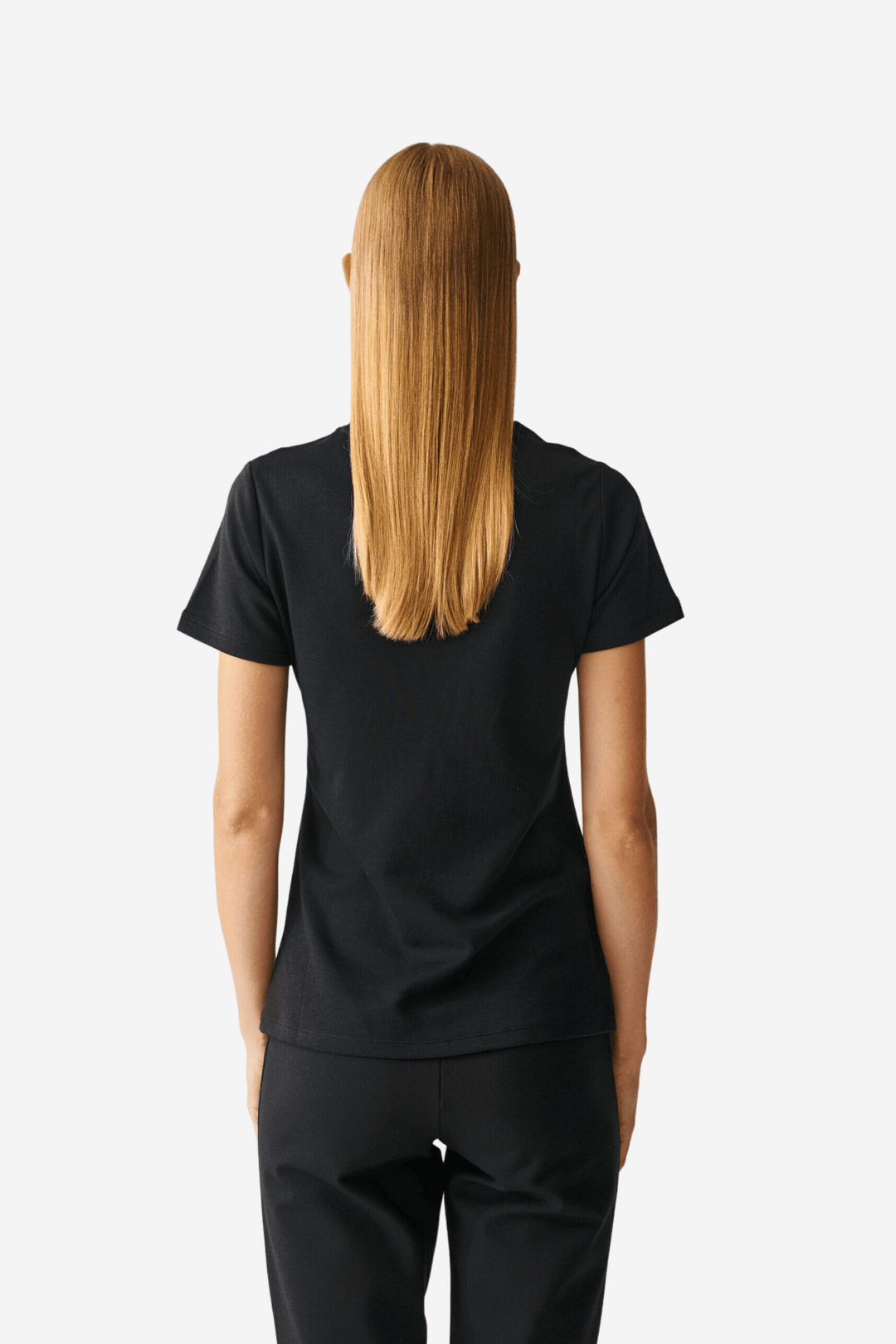 Julie Josephine Topper & t-skjorter Agnes Roundneck T-Shirt Black