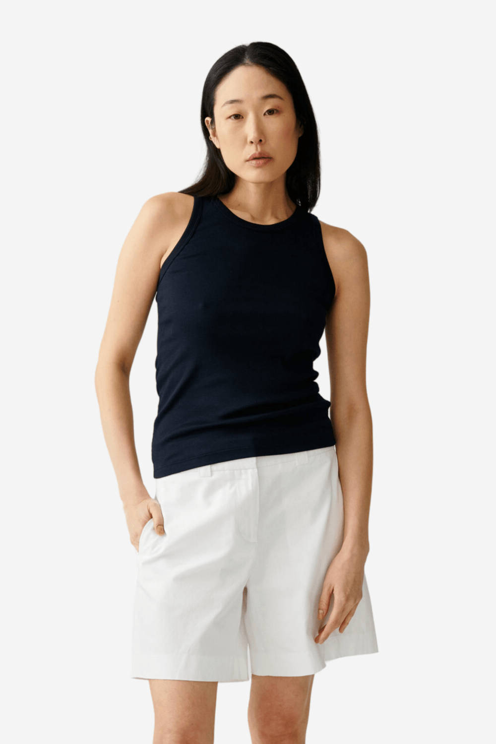 Julie Josephine Topper & t-skjorter Ella Tank Navy