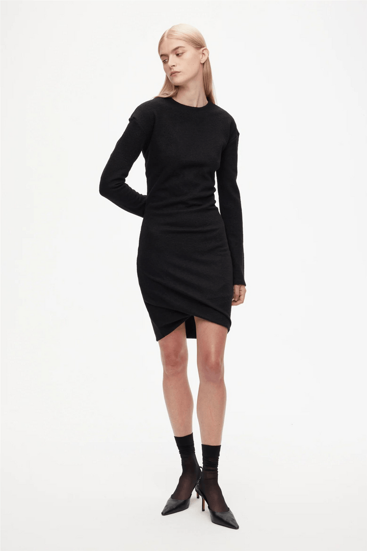 Les Coyotes De Paris Kjole Dress with Twisted Hem