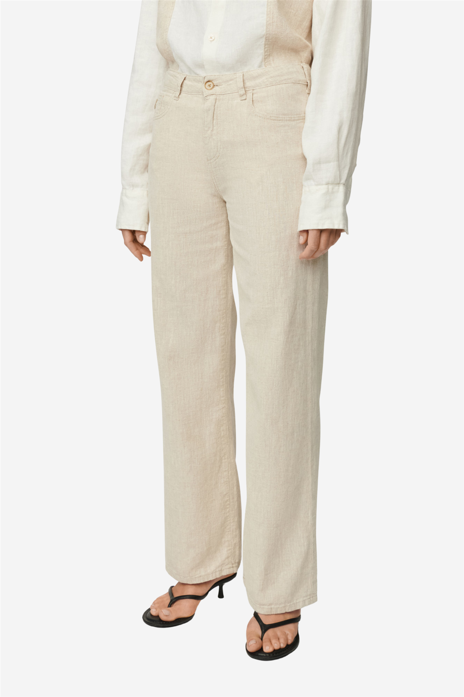 Lois Bukser & jeans Culotte Lino Natural Rinse