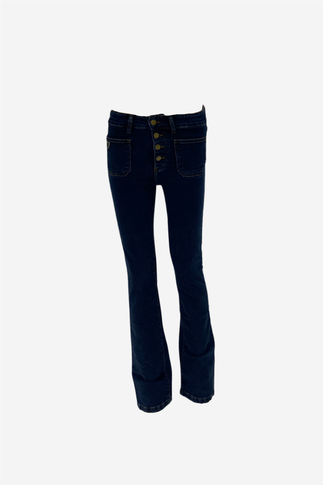 Lois Bukser & jeans Gaucho BT Night Blue Drift Stone Whiskers