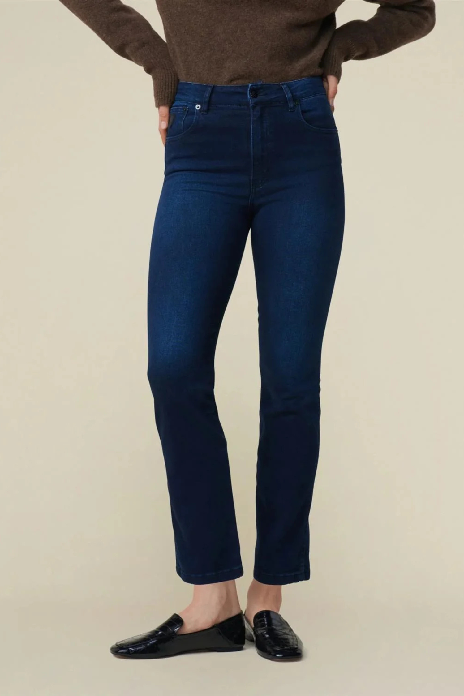 Lois Bukser & jeans Malena Brushed Blue Black