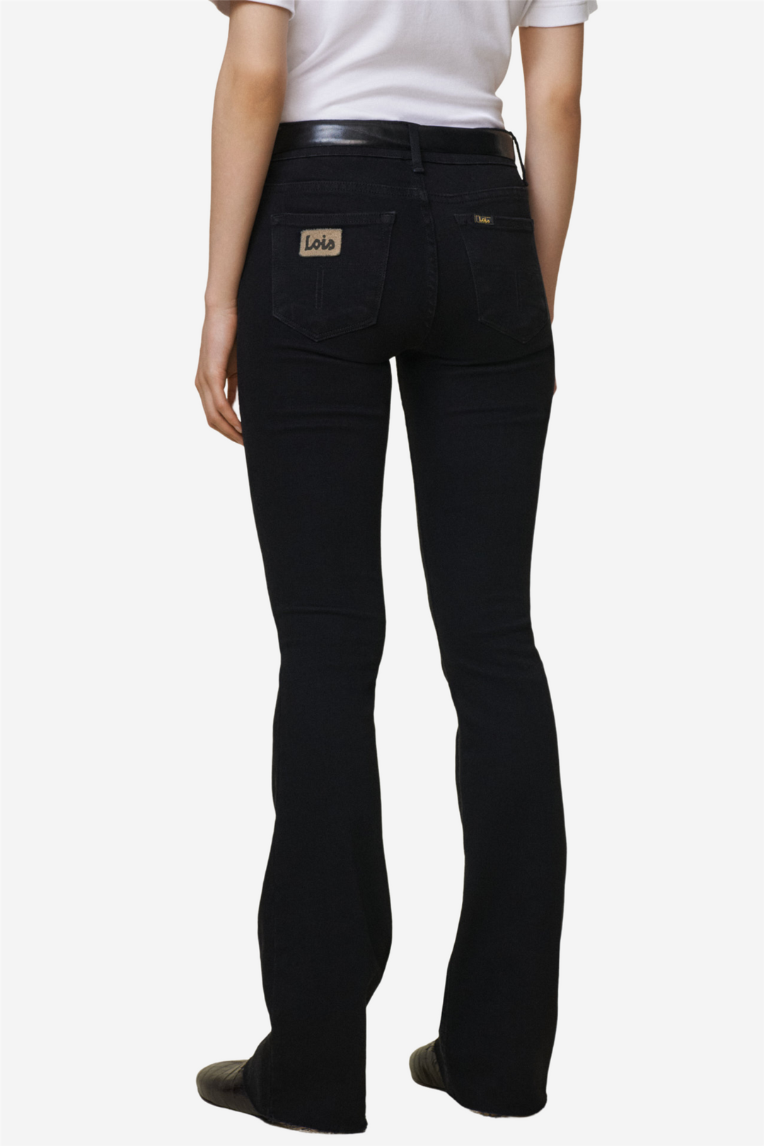 Lois Bukser & jeans Melrose Edge The Black Caspar Stone Black