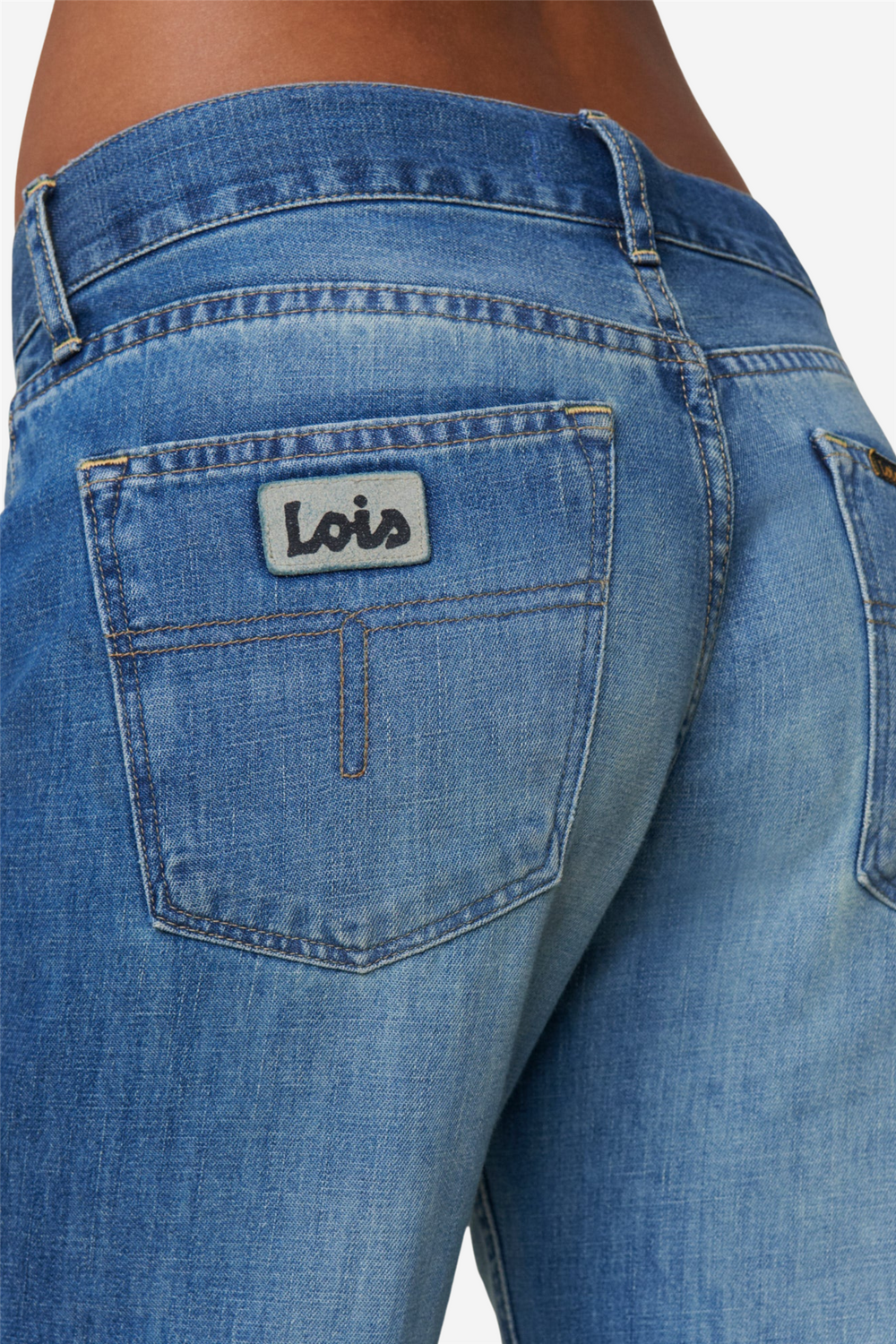 Lois Bukser & jeans New Maria Kros Regen Stone Veined Green