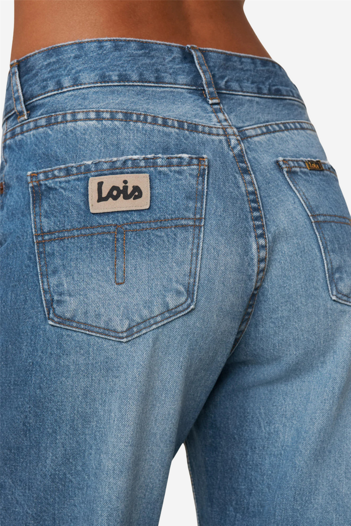 Lois Bukser & jeans Ninette Jackson Distressed Double Stone