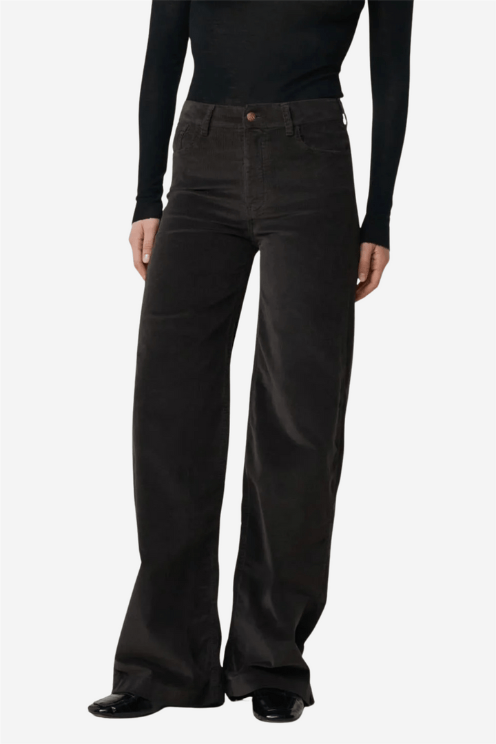 Lois Bukser &amp; jeans Palazzo Mistral Shiny Cord Chocolate brown