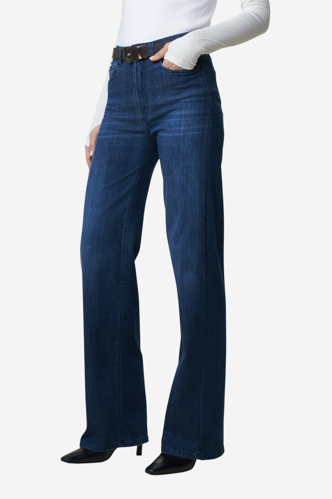 Lois Bukser & jeans Palazzo Night Blue Rinse