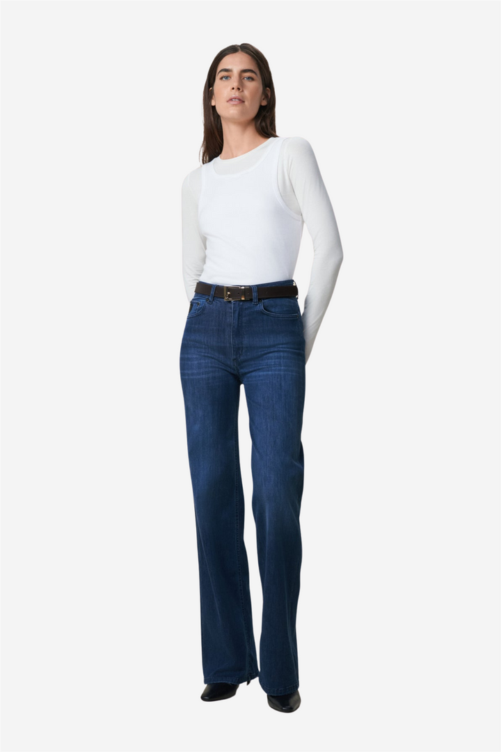Lois Bukser & jeans Palazzo Night Blue Rinse