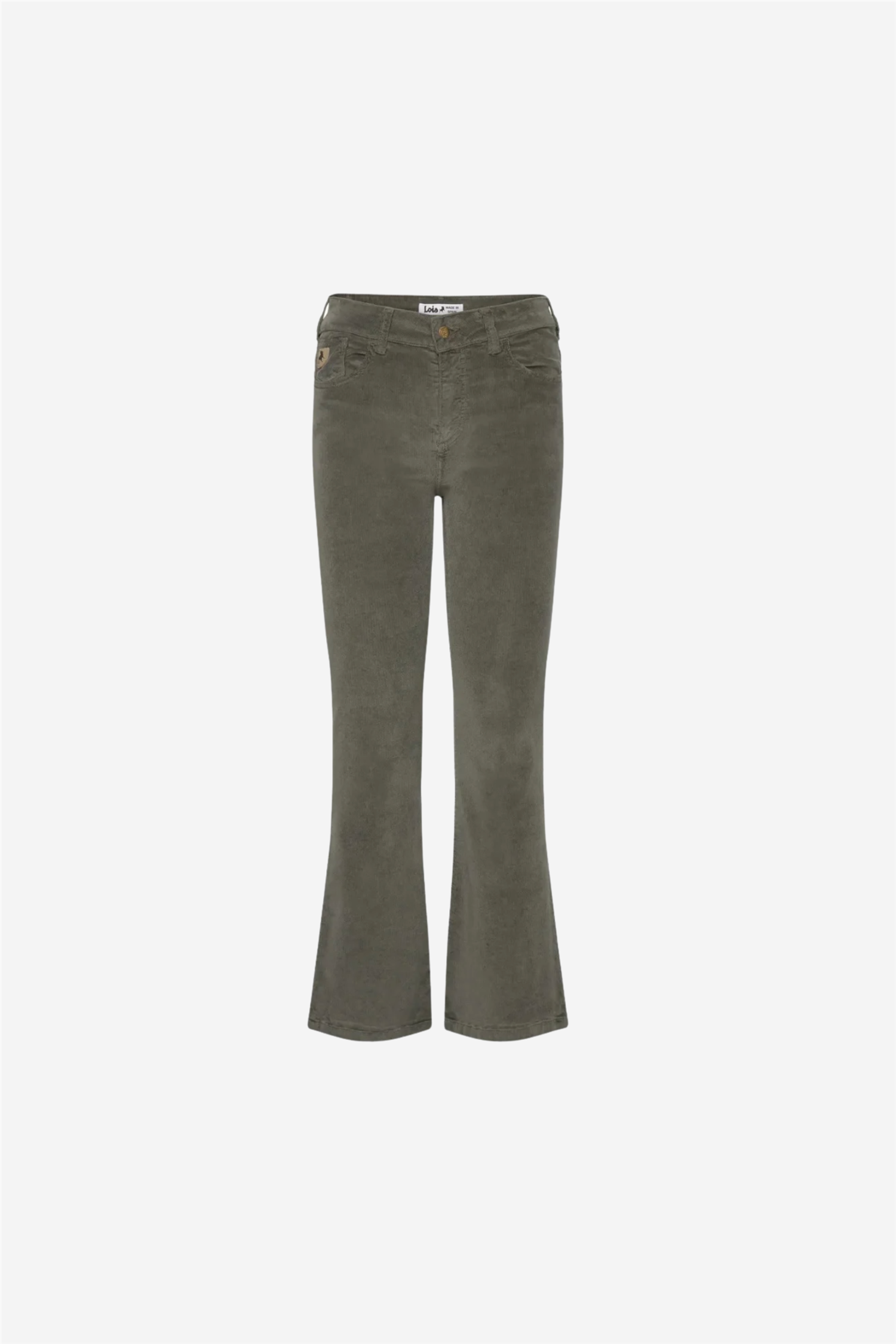 Lois Bukser & jeans Raval 16 Micro Cord Soft Military Olive
