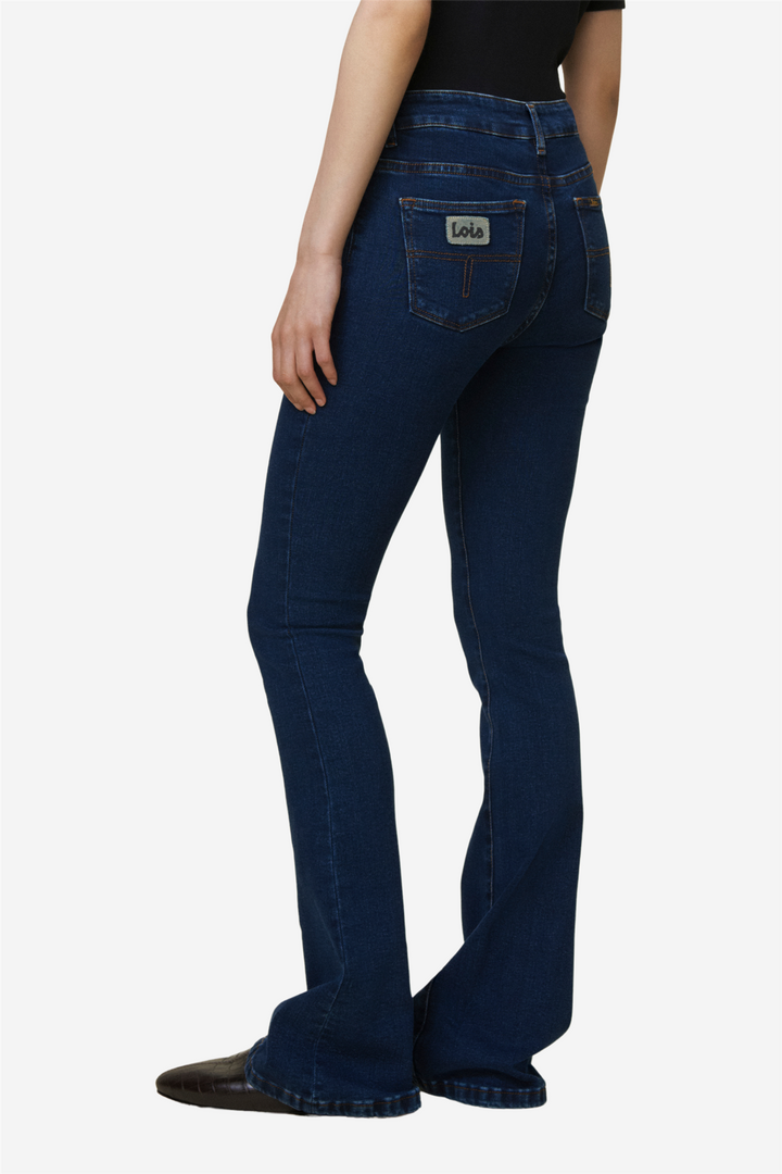 Lois Bukser & jeans Raval 16 Night Blue Drift Stone Whiskers