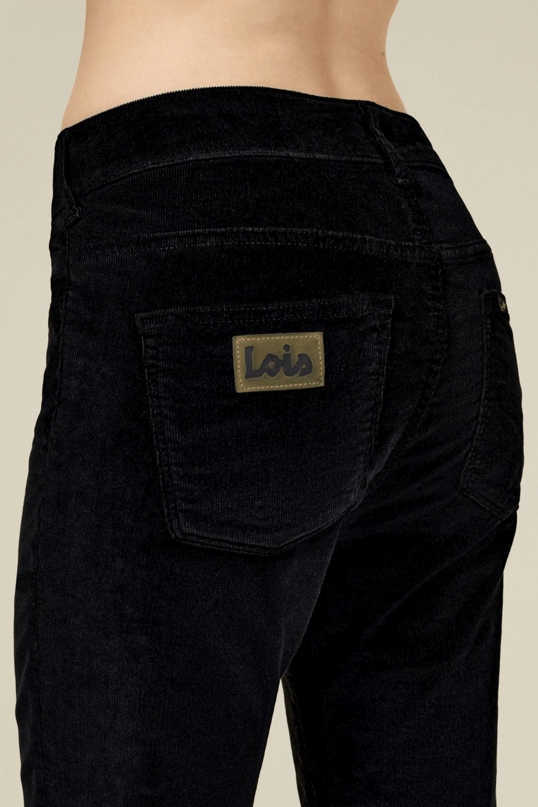 Lois Bukser & jeans Raval 16 Shiny Micro Black