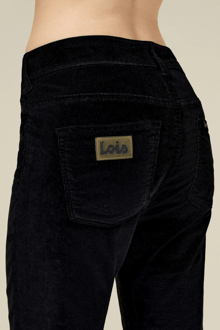 Lois Bukser & jeans Raval 16 Shiny Micro Black
