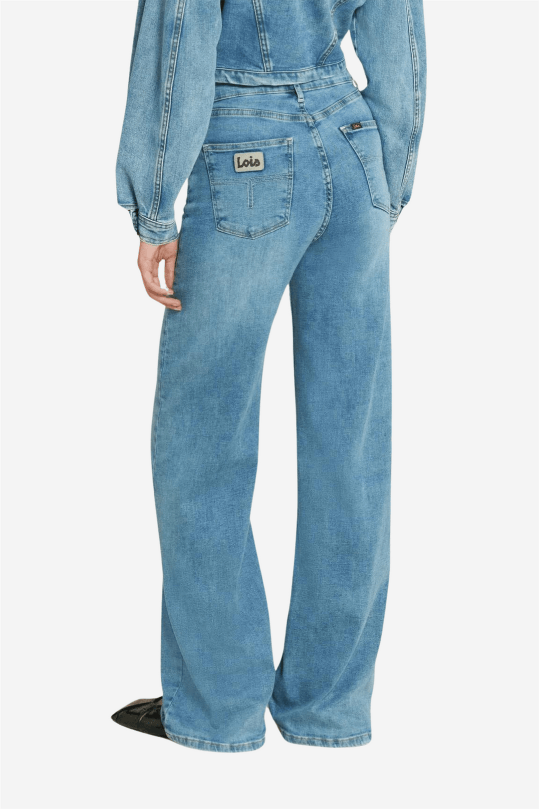 Lois Bukser & jeans Rosa Brando Stone Stone Linen