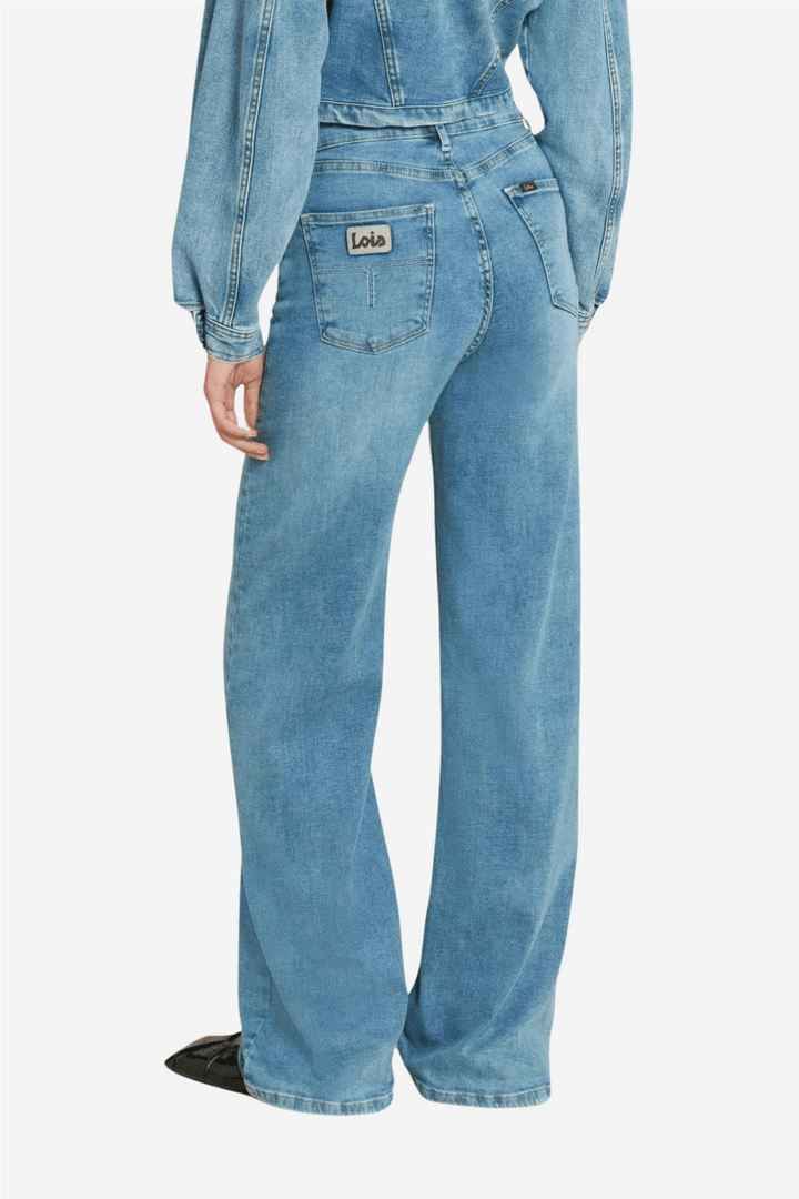 Lois Bukser & jeans Rosa Brando Stone Stone Linen