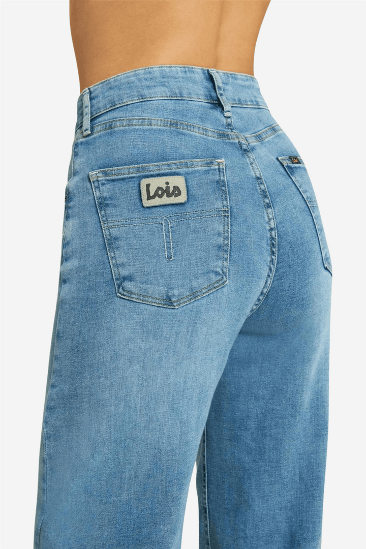 Lois Bukser & jeans Rosa Brando Stone Stone Linen
