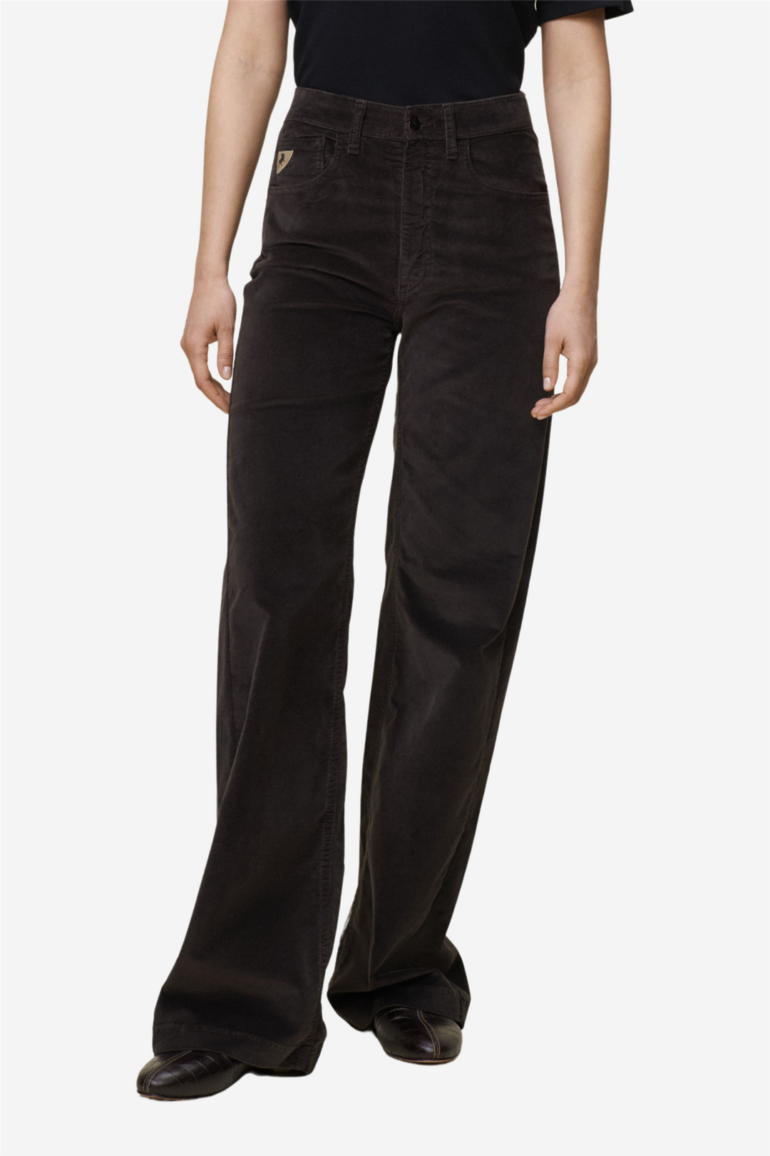 Lois Bukser & jeans Rosa Shiny Micro Bitter Chocolate