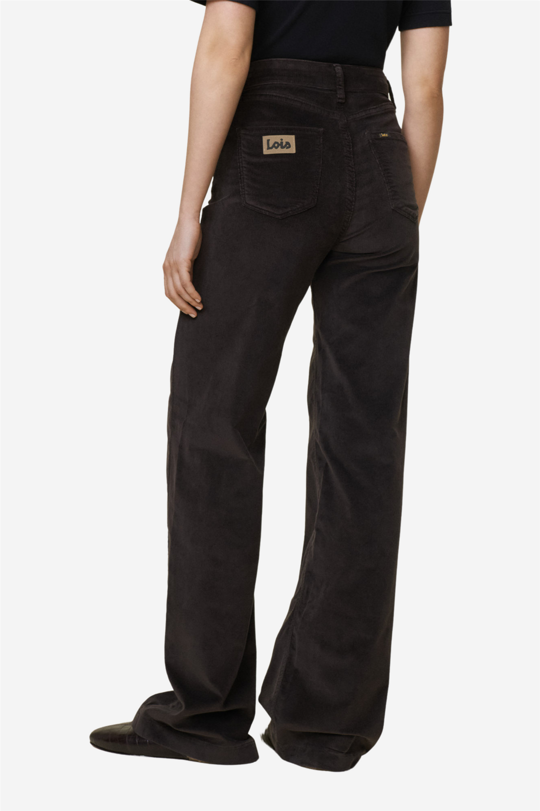 Lois Bukser & jeans Rosa Shiny Micro Bitter Chocolate