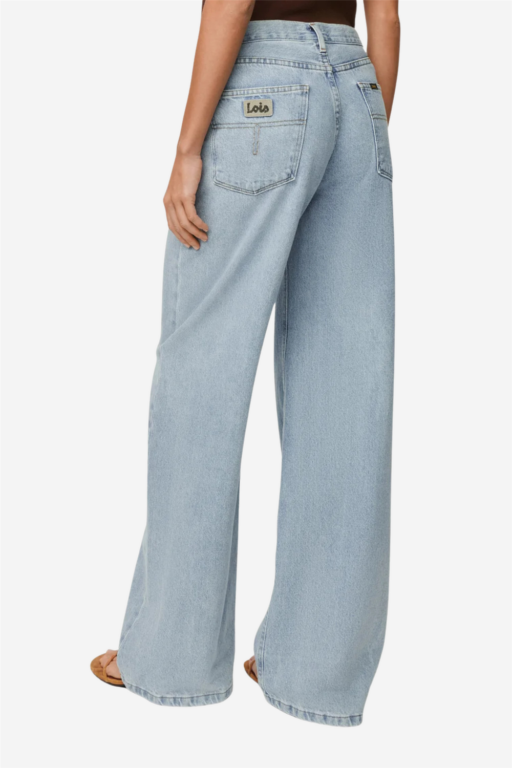 Lois Bukser & jeans Skater Loose Diplomatico Bleach