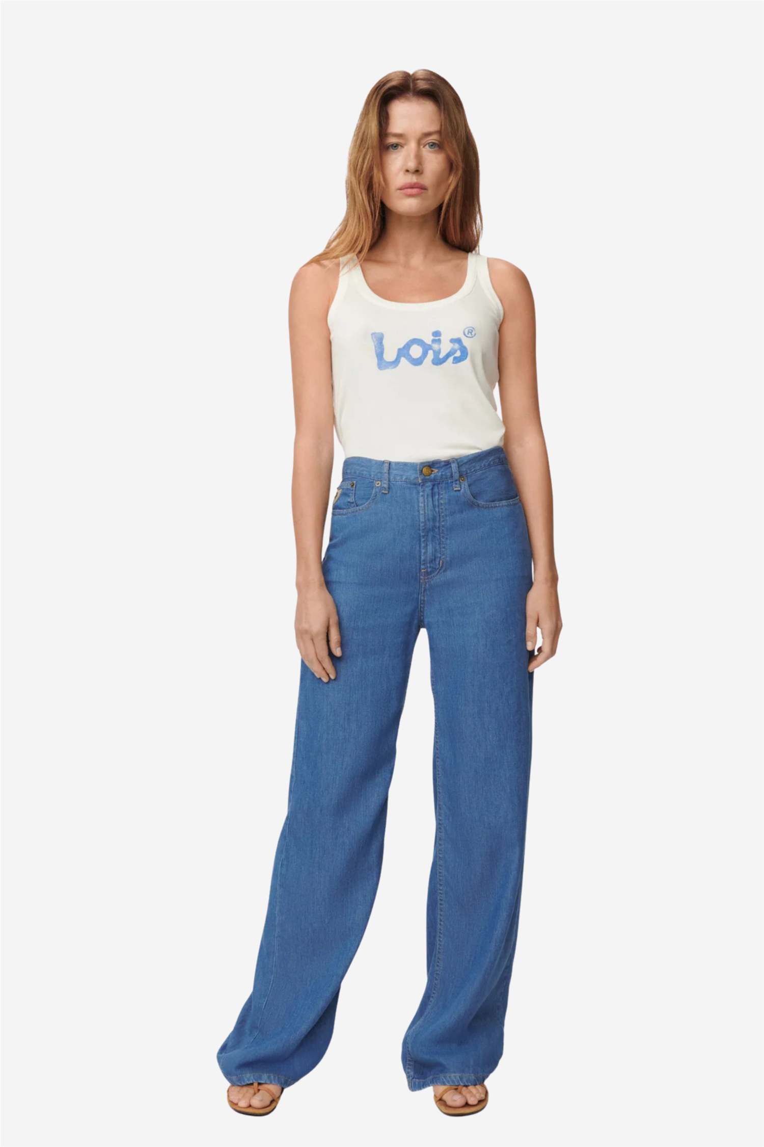 Lois Bukser & jeans Skater Loose-Z Hydron Stone
