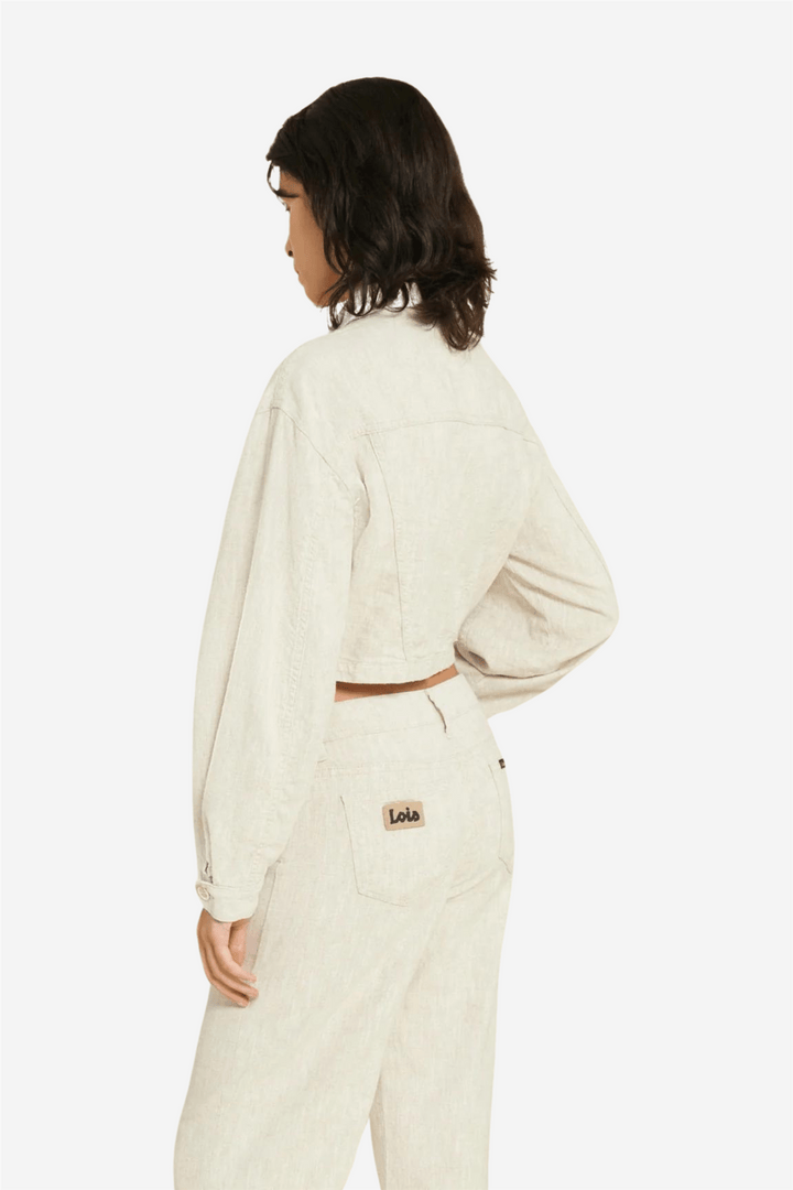 Lois Yttertøy Torero Elle Crude Linen Rinse Natural