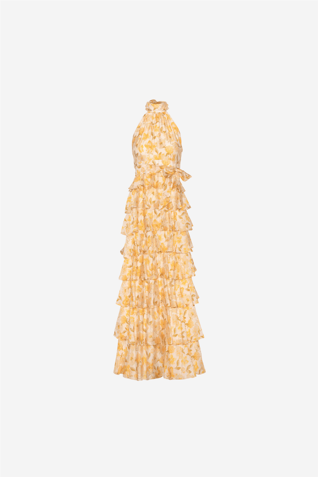 Love Lolina Kjoler & jumpsuits Angel Maxi Halterneck Sunlit