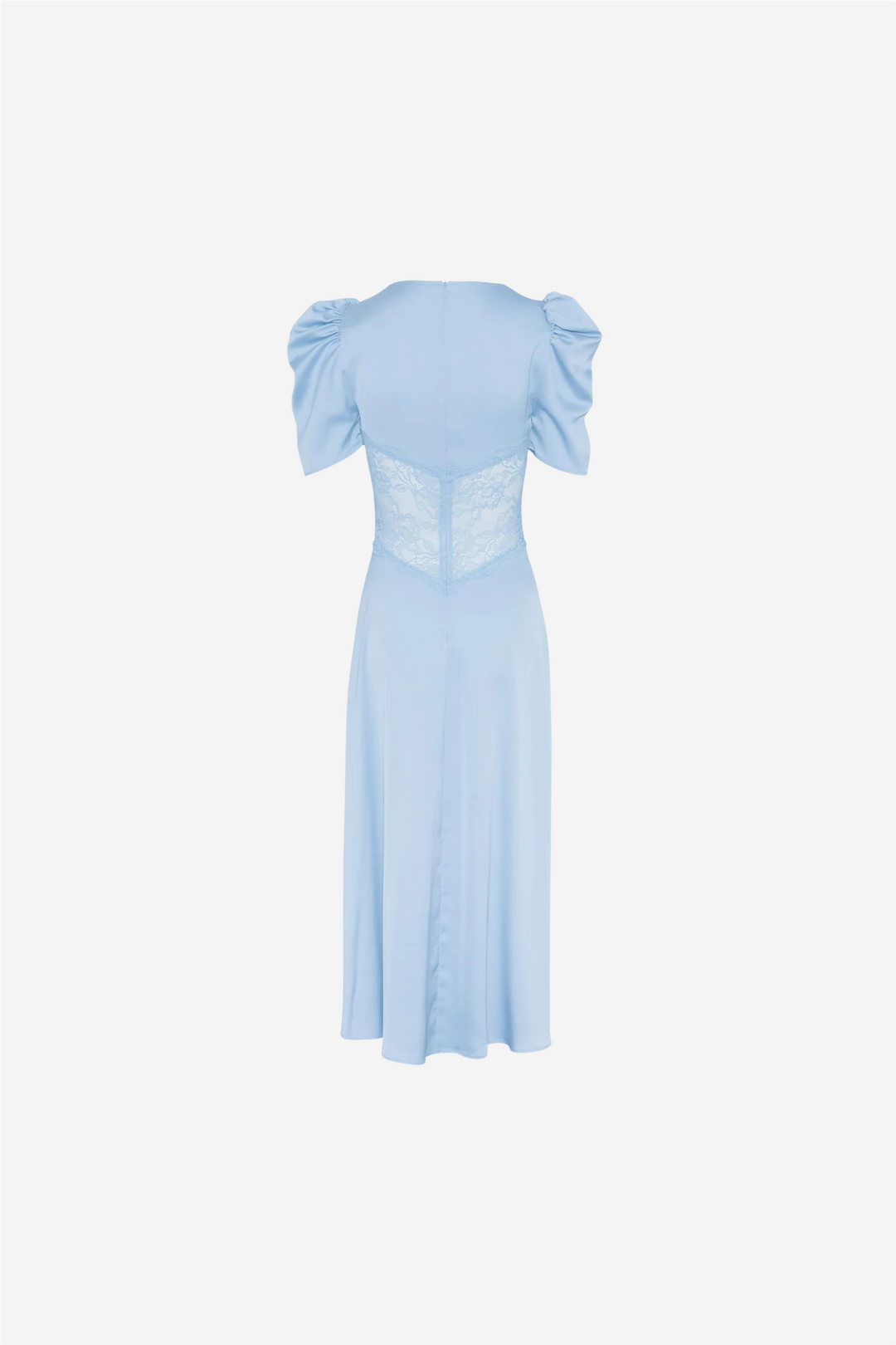 Love Lolina Kjoler & jumpsuits Francis Lace Midi Dress Light Blue