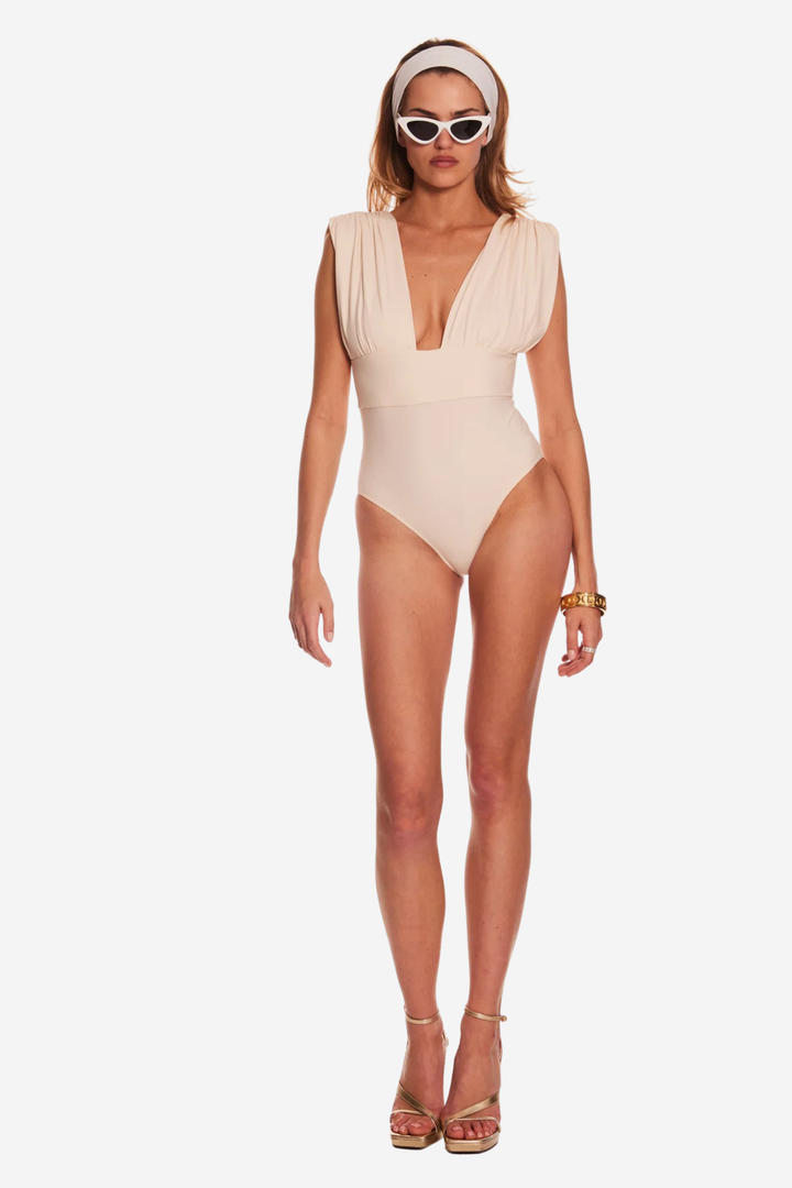 MAIÔ Paris Badetøy Monceau 1 Piece Swimsuit Cream