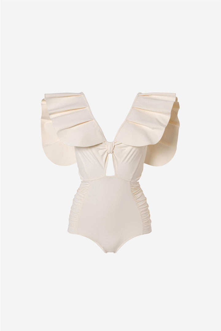 MAIÔ Paris Badetøy Montaigne 1 Piece Swimsuit Cream