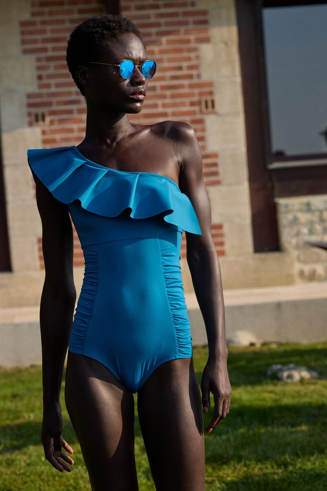 MAIÔ Paris Badetøy Orsay 1 Piece Swimsuit Blue