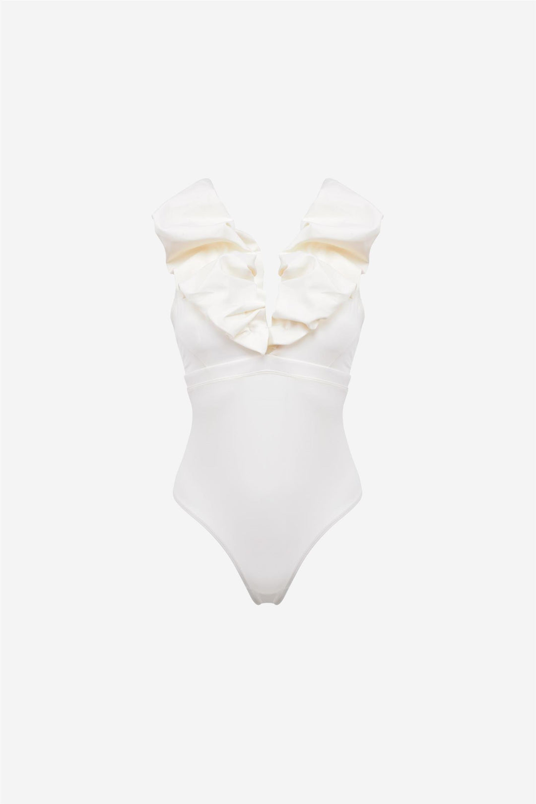 MAIÔ Paris Badetøy Palazzo 1 Piece Swimsuit Cream