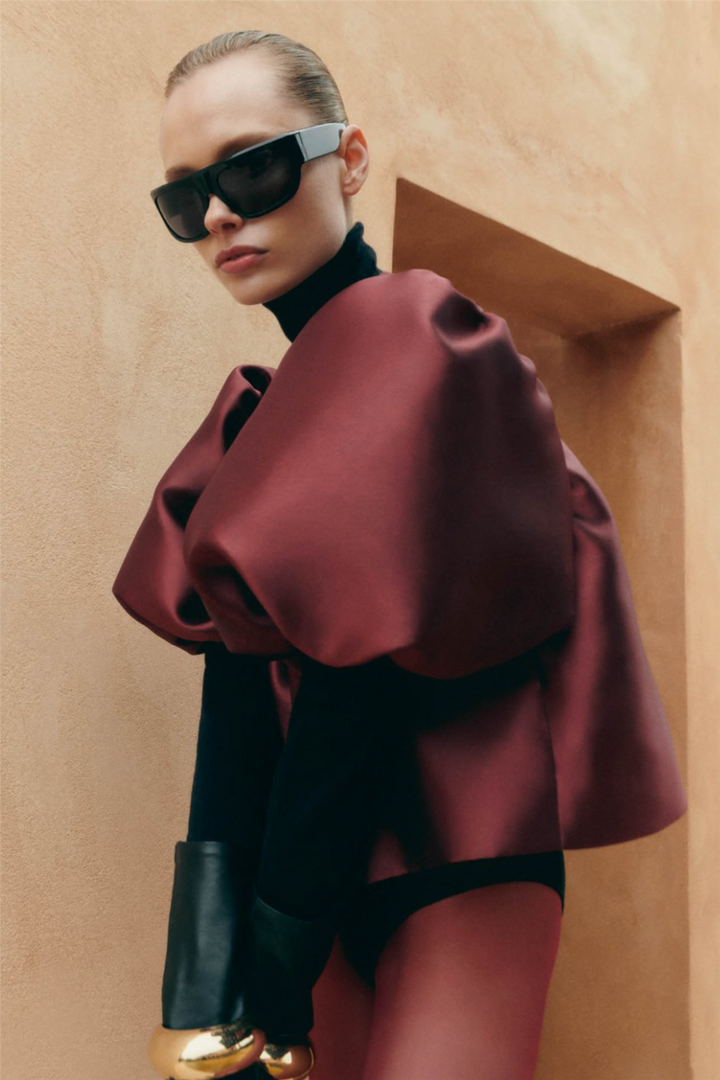 Malina Bluser & Skjorter Cleo Blouse Wine