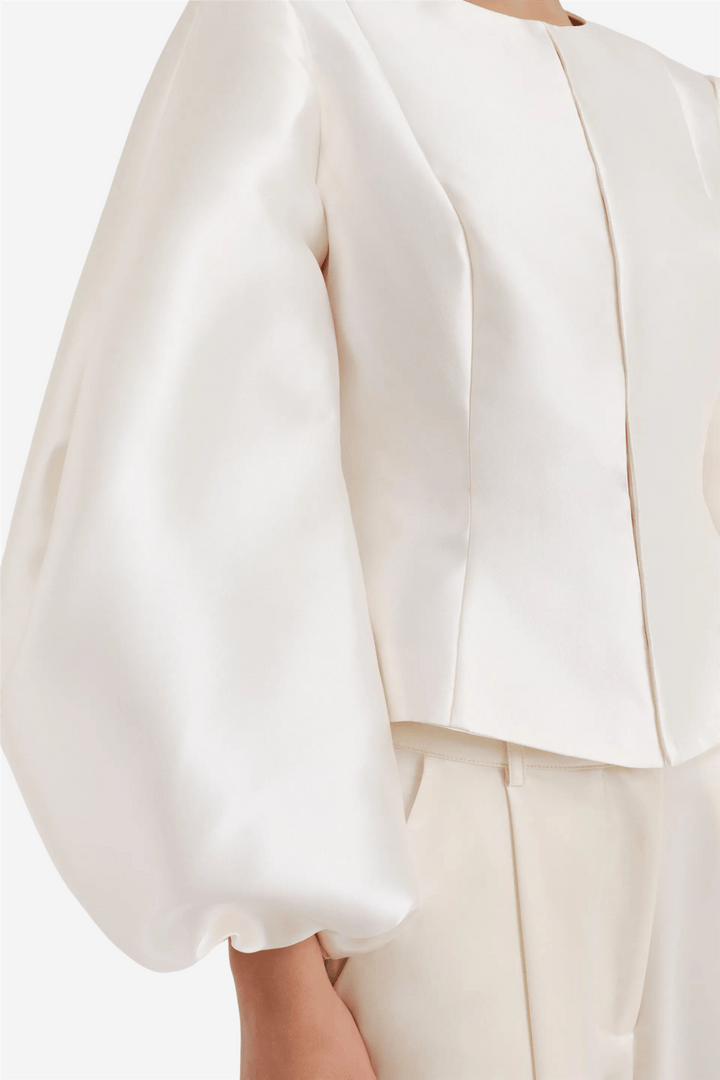 Malina Bluser & Skjorter Vendela Balloon Sleeve Blouse Ivory