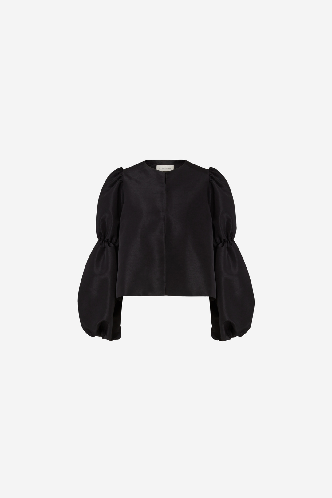 Malina Bluser & Skjorter Zoey Double Pouf Sleeve Blouse Black