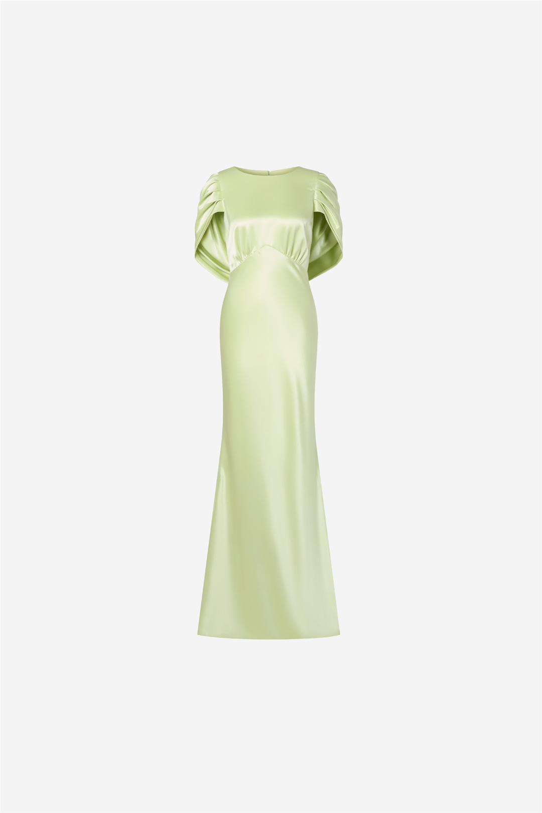 Malina Kjoler & jumpsuits Louise Draped Back Maxi Dress Pistachio