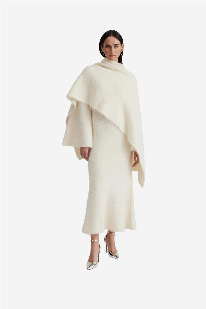 Malina Tilbehør Astrid Alpaca Blend Scarf Vanilla