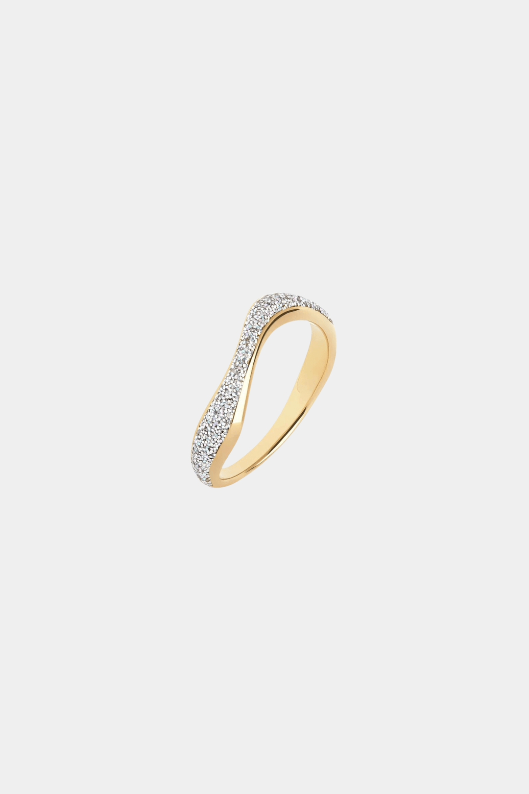 Maria Black Smykker Aura Opal Glitter Ring Gold