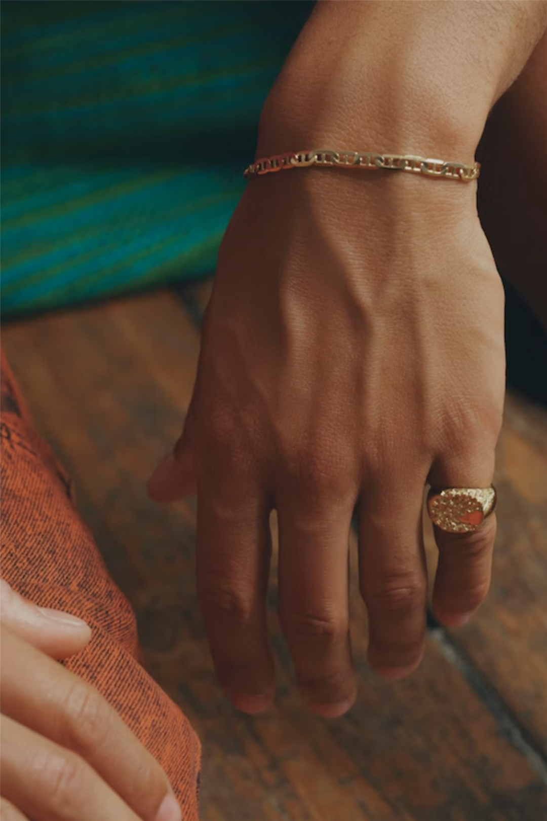 Maria Black Smykker Carlo Bracelet Medium Gold