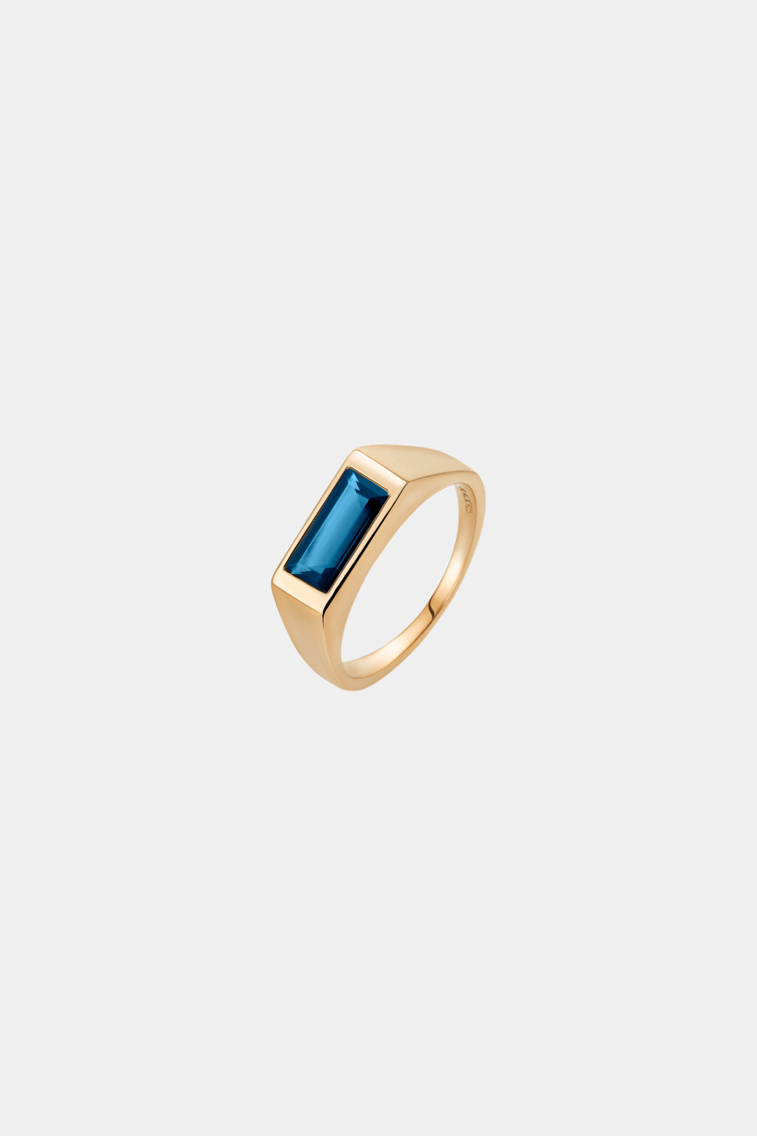 Maria Black Smykker Harald Blue Ring Gold