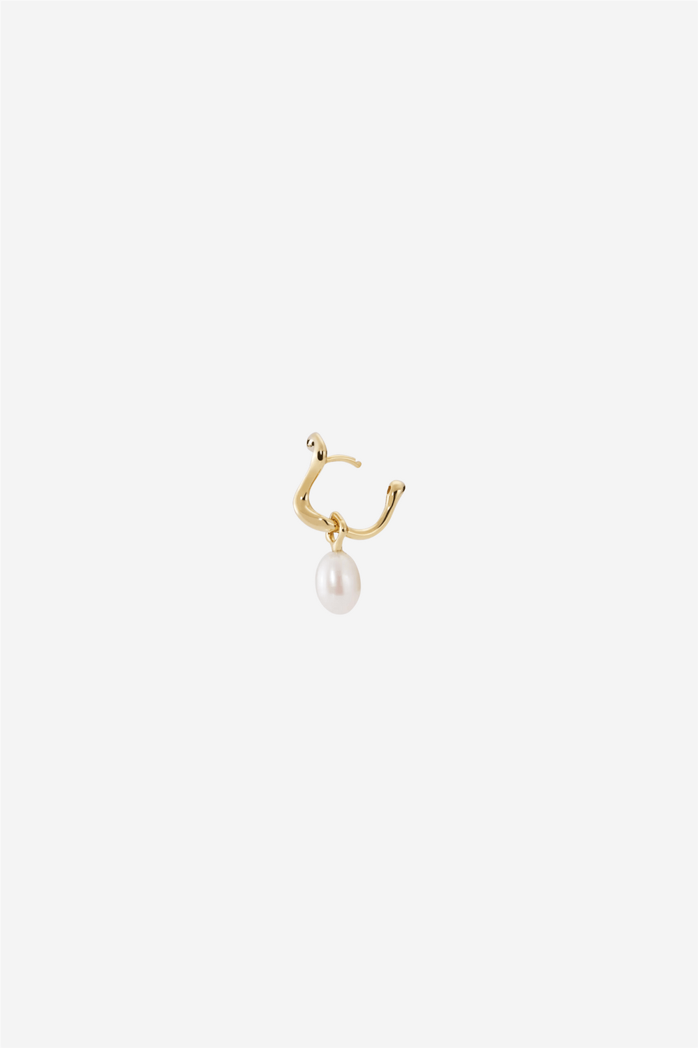 Maria Black Smykker Langebro Huggie Gold