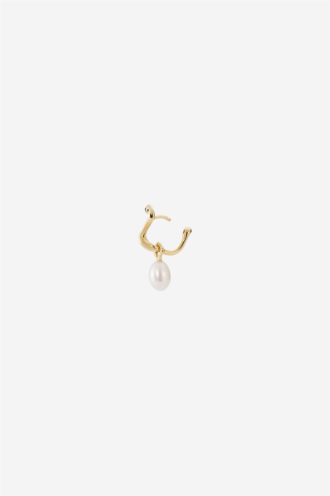 Maria Black Smykker Langebro Huggie Gold