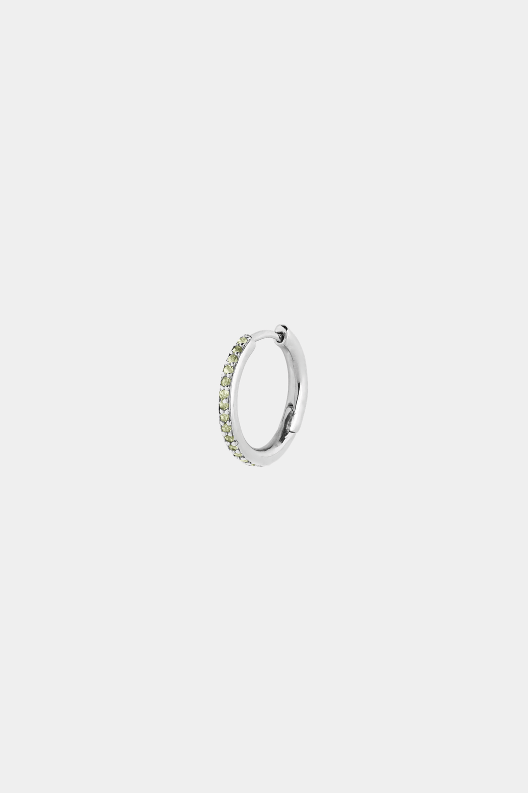 Maria Black Smykker Mica Huggie Mint Silver