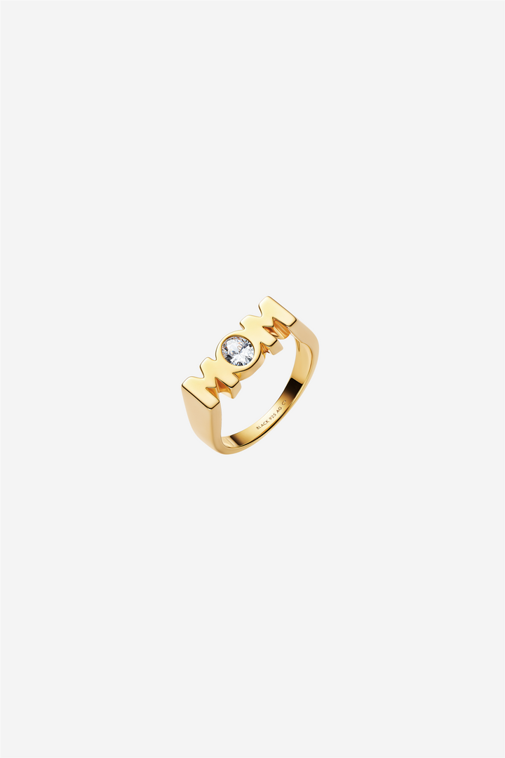 Maria Black Smykker Mom Royal Ring Gold