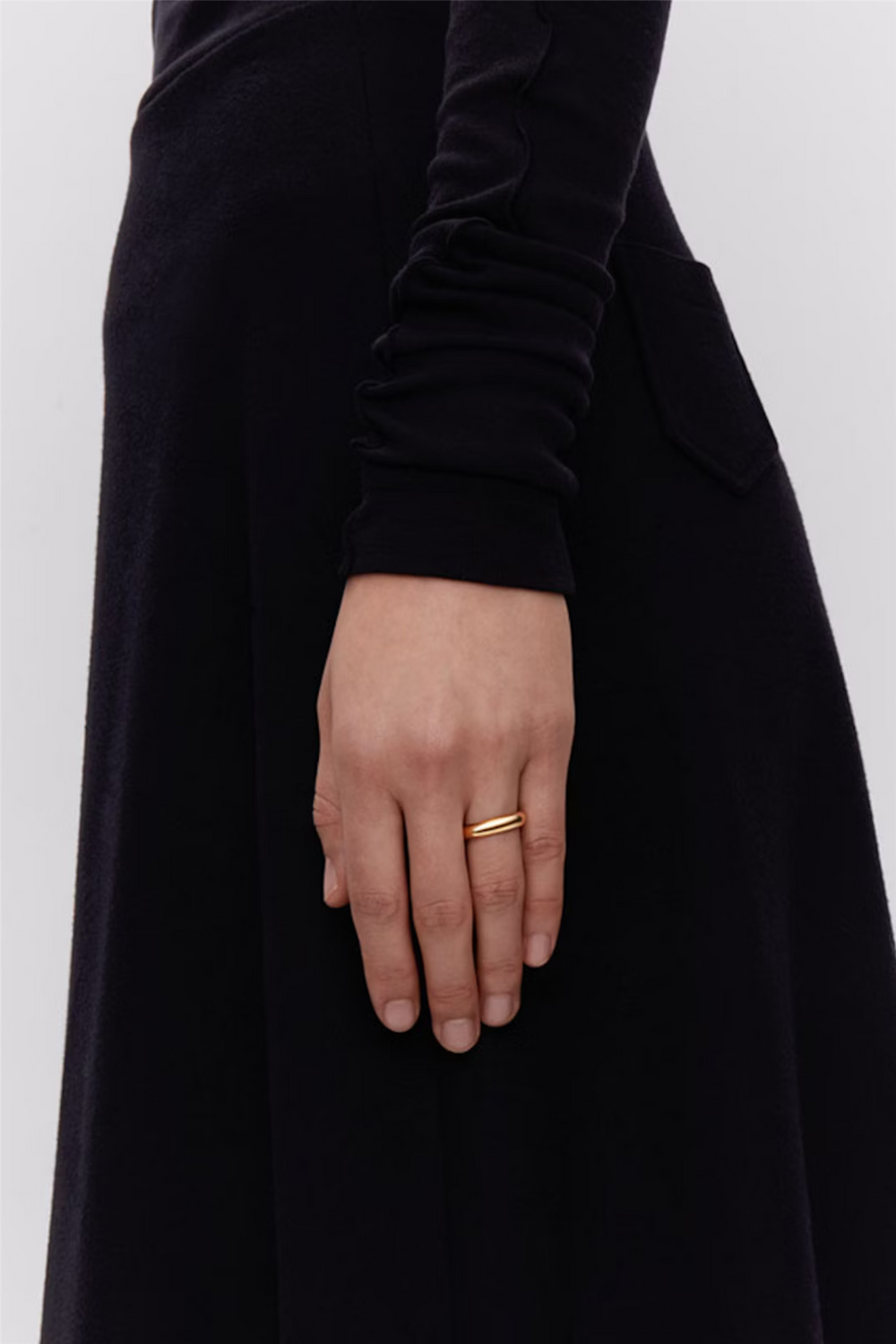 Maria Black Smykker Omotesando Chunk Ring Gold