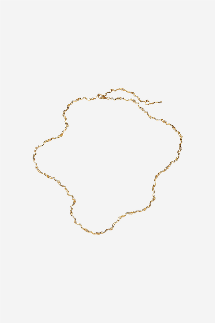 Maria Black Smykker Ramen Necklace Gold