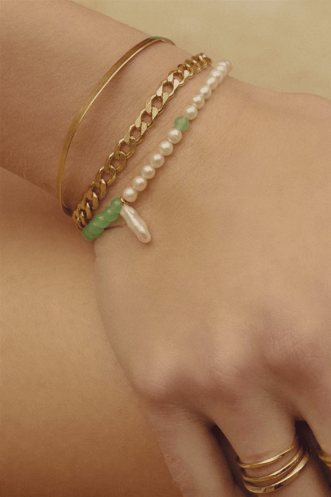 Maria Black Smykker S/M Sentiero Bracelet Gold (S/M)