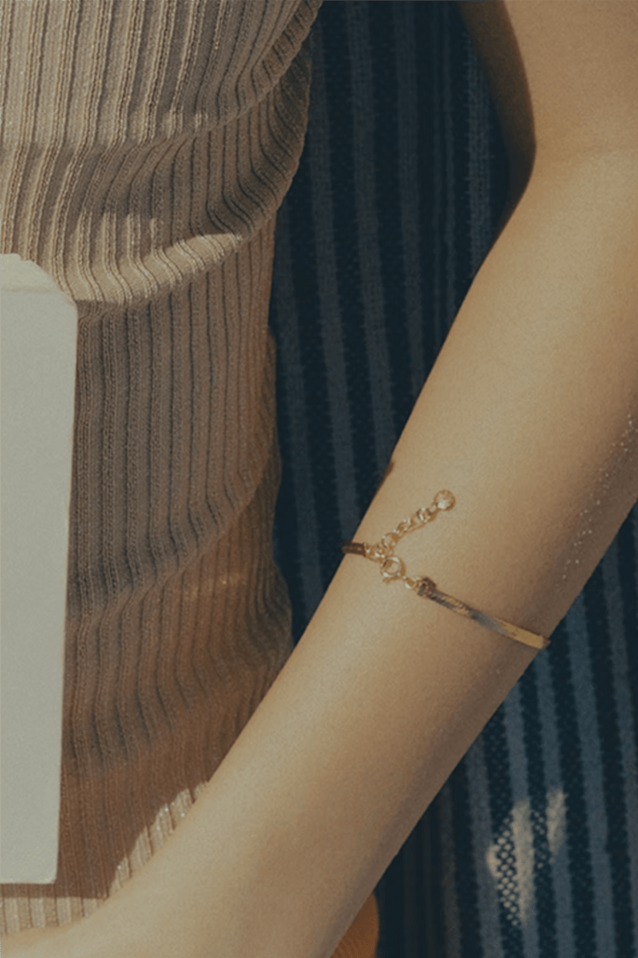 Maria Black Smykker S/M Sentiero Bracelet Gold (S/M)