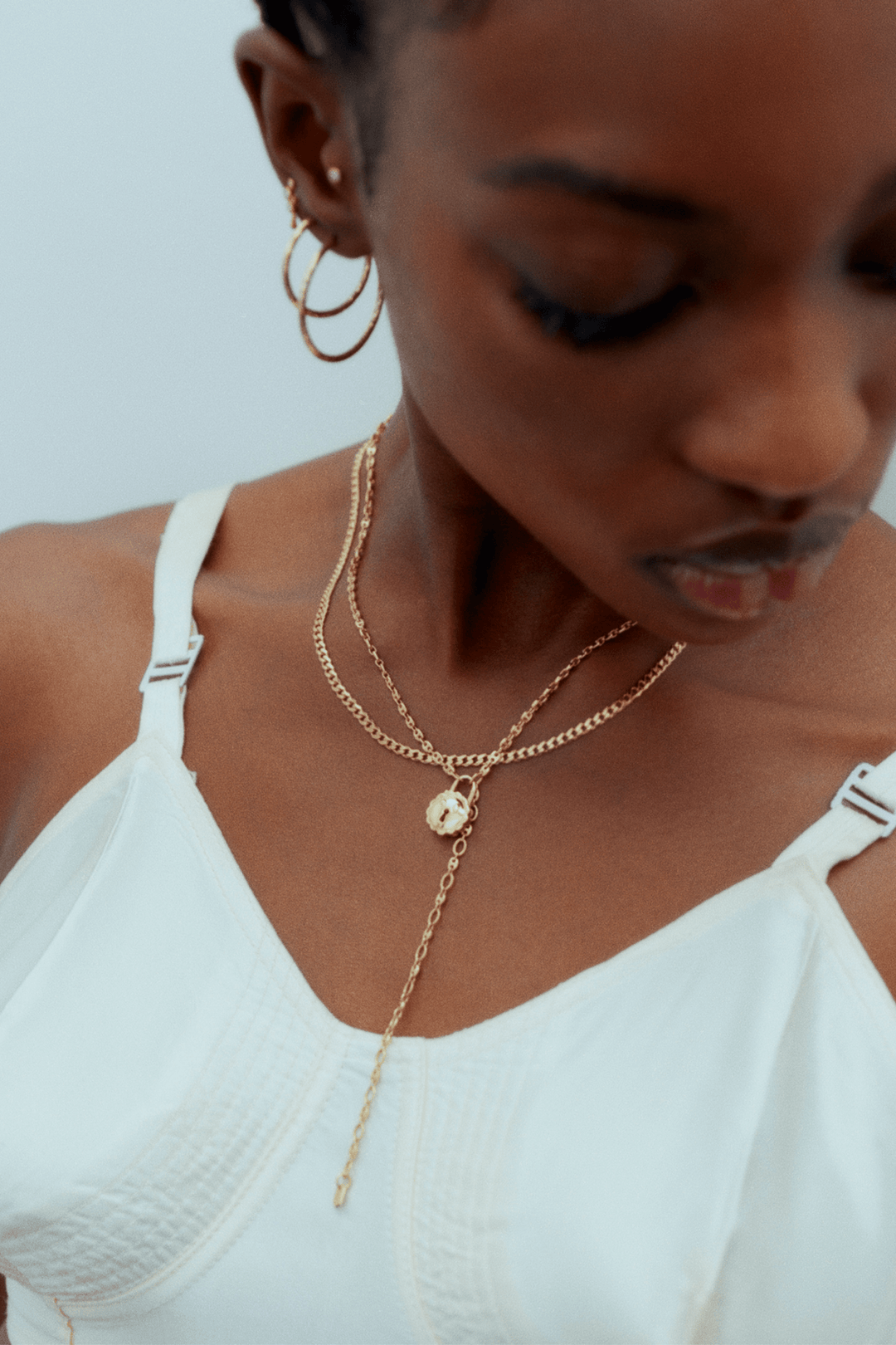 Maria Black Smykker Saffi 43 Necklace Gold
